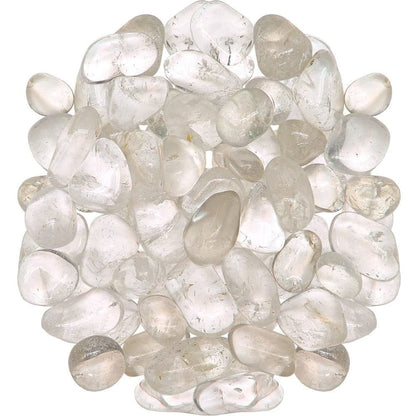 CLEAR QUARTZ STONE (100 gram Tumbled)