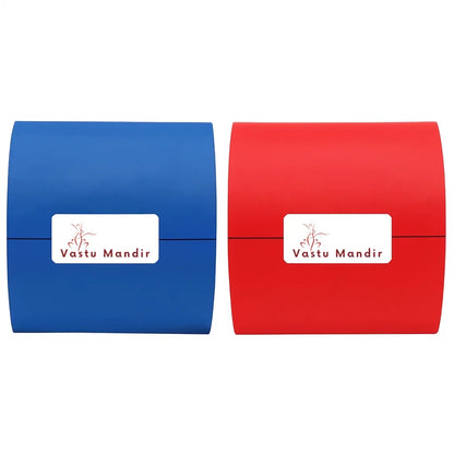 Big Vastu Remedy Tape Multicolor (2 Rolls, 16 Meter) – 1"/2"/3"/4" Waterproof Vinyl Colour Tapes for Toilet, Entrance & Zone Correction | Vastu Mandir