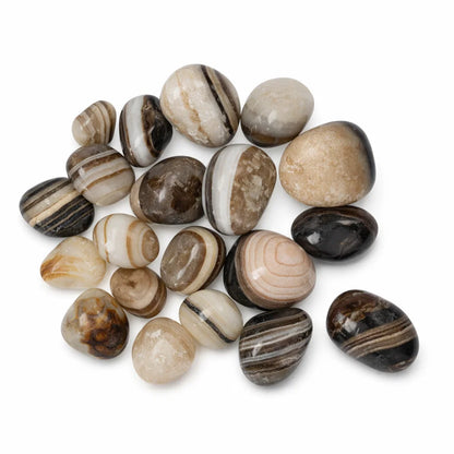 Natural Sulemani Hakik Tumbled Stones – Vastu Remedy for Protection & Saturn Relief | Ideal for South-West Stability | 100g / 500g / 1kg