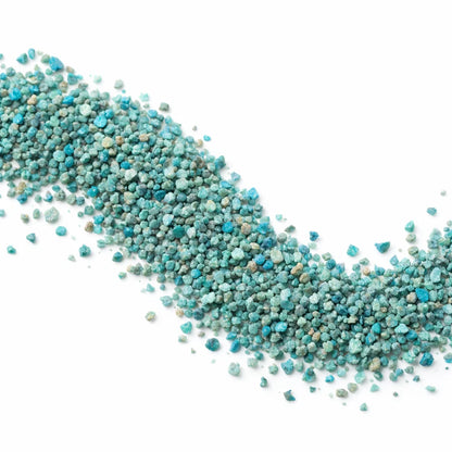 Authentic Blue Apatite Crystal Chips—Energy Clarity, Vastu Dosh Removal & Artistic Performance — Healing Stone Set for Workspaces