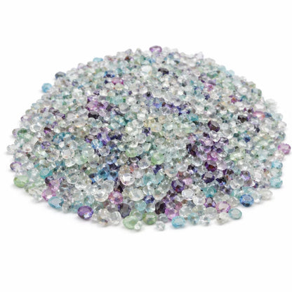 Fluorite Crystal Chips – Vastu Remedy for Study Focus | Aura Cleansing Peace | 100g / 500g / 1kg