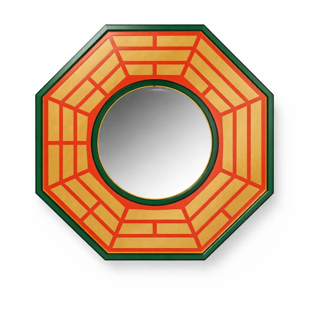 Pakua Mirror (6 & 9 Inch) — Feng Shui & Vastu Protection from Negative Energy | Vastu Mandir