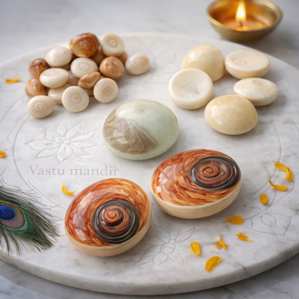 Gomti Chakra Shells – Vastu Remedy for Wealth Attraction & Naag Dosh Relief | Ideal for Wallets & Altars | Small, Medium & Raja Sizes