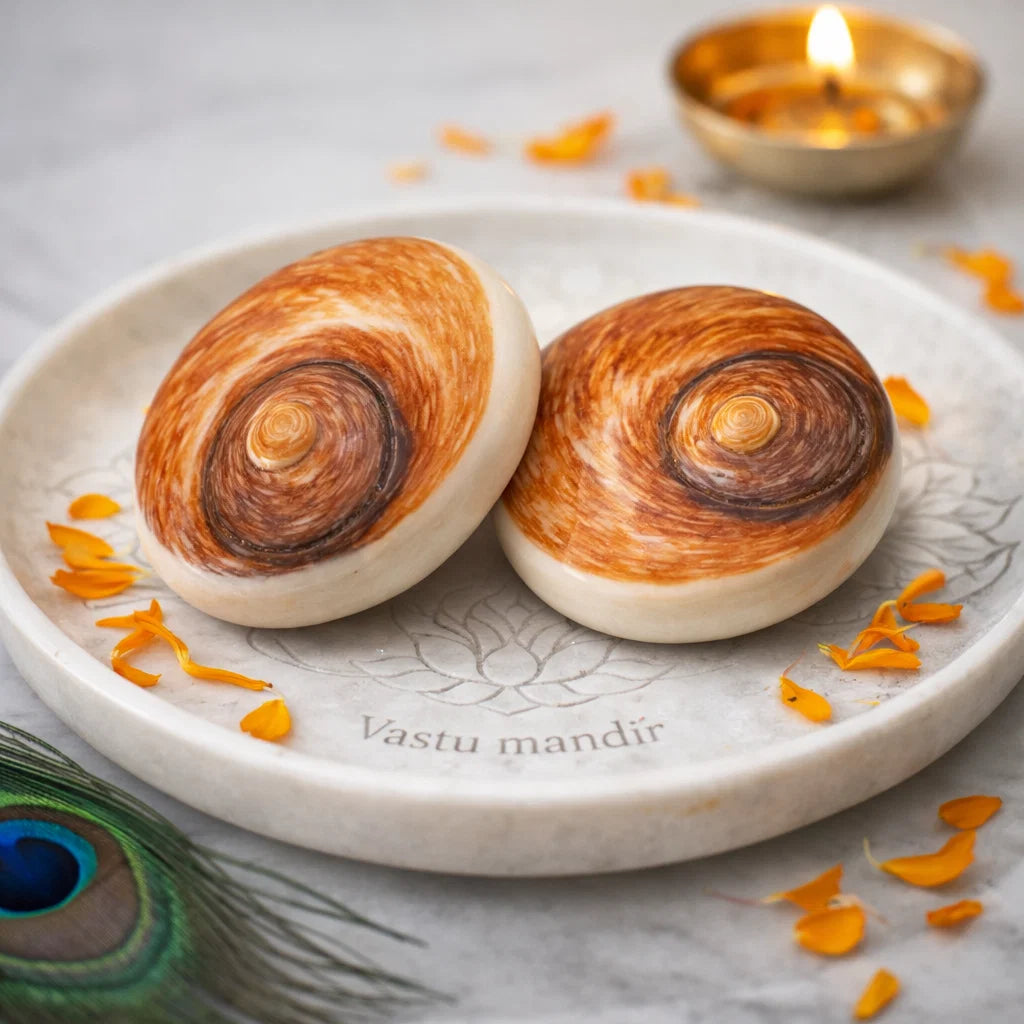 Gomti Chakra Shells – Vastu Remedy for Wealth Attraction & Naag Dosh Relief | Ideal for Wallets & Altars | Small, Medium & Raja Sizes