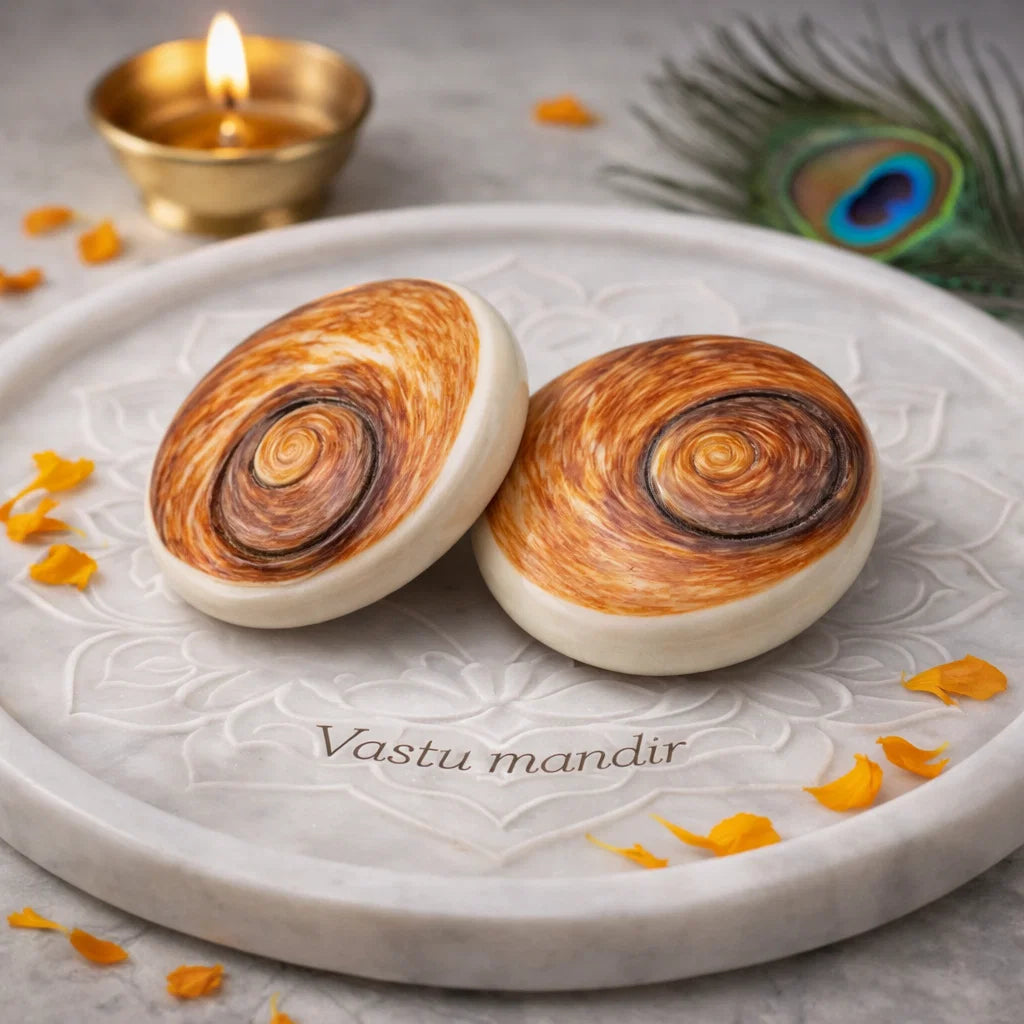 Gomti Chakra Shells – Vastu Remedy for Wealth Attraction & Naag Dosh Relief | Ideal for Wallets & Altars | Small, Medium & Raja Sizes