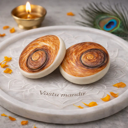 Gomti Chakra Shells – Vastu Remedy for Wealth Attraction & Naag Dosh Relief | Ideal for Wallets & Altars | Small, Medium & Raja Sizes