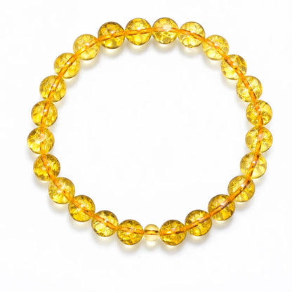 Premium Hydro Citrine 8mm Beads – Vastu Remedy Positive Energy & Focus