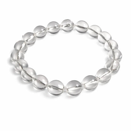 Clear Quartz Mala Bracelet (8 mm) – Vastu Remedy for Meditation, Aura Cleanse & Balance