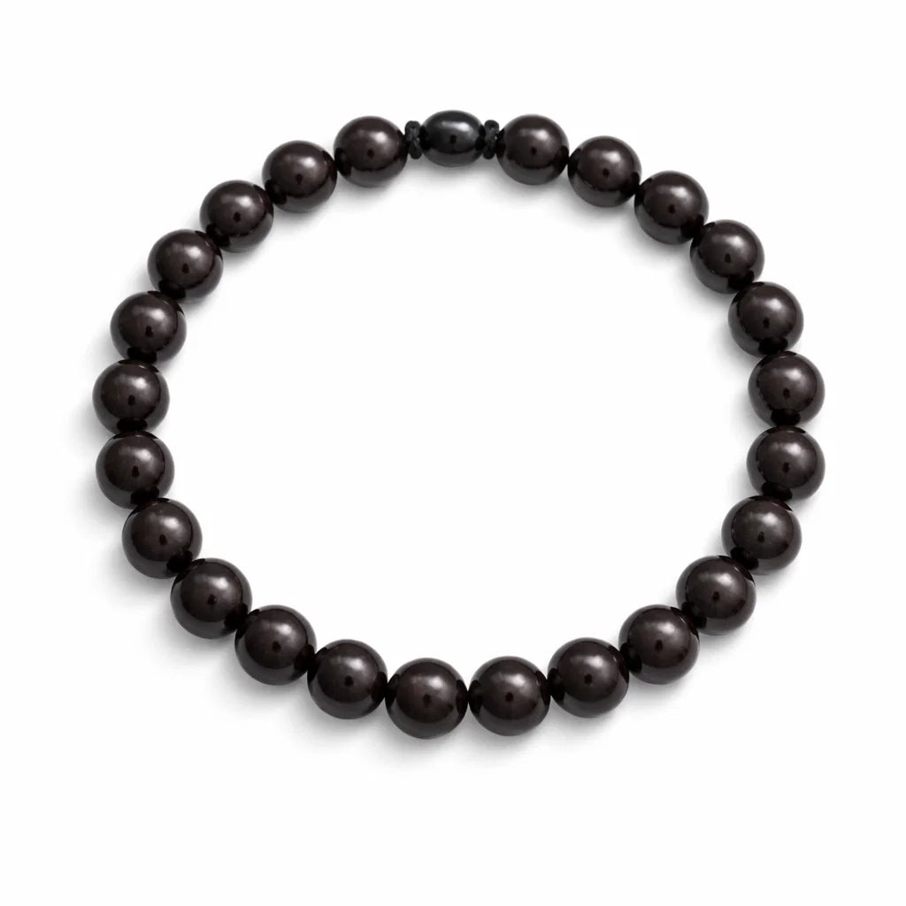 Natural Garnet Crystal Bracelet – Vastu Remedy for Vitality & Protective Strength | 8mm Beads