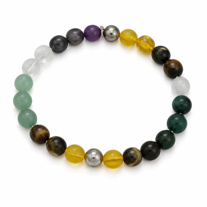 Premium Natural Money Magnet 8mm Bracelet Vastu Remedy for Wealth Attraction, Prosperity & Financial Success