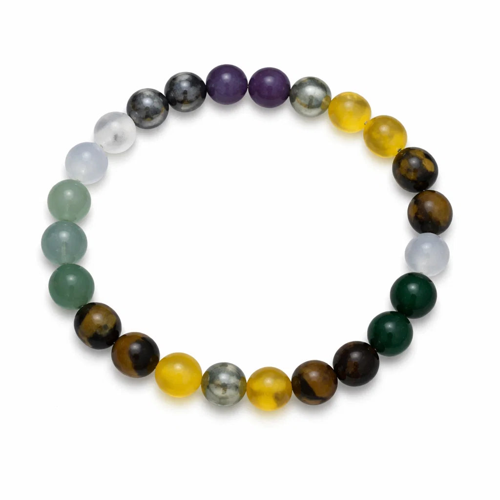 Premium Natural Money Magnet 8mm Bracelet Vastu Remedy for Wealth Attraction, Prosperity & Financial Success