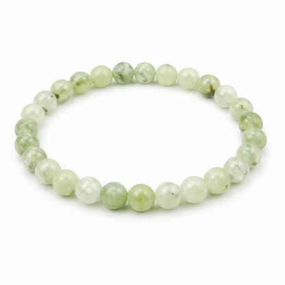 Prehnite Crystal Bracelet 8mm - 100% Pure Crystal Stone Bracelet with Premium Look | Vastu Remedy for Positivity