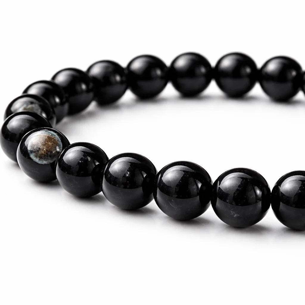 Natural Sulemani Hakik Crystal Bracelet – Vastu Remedy for Protection & Negative Energy Shield | 8mm Beads