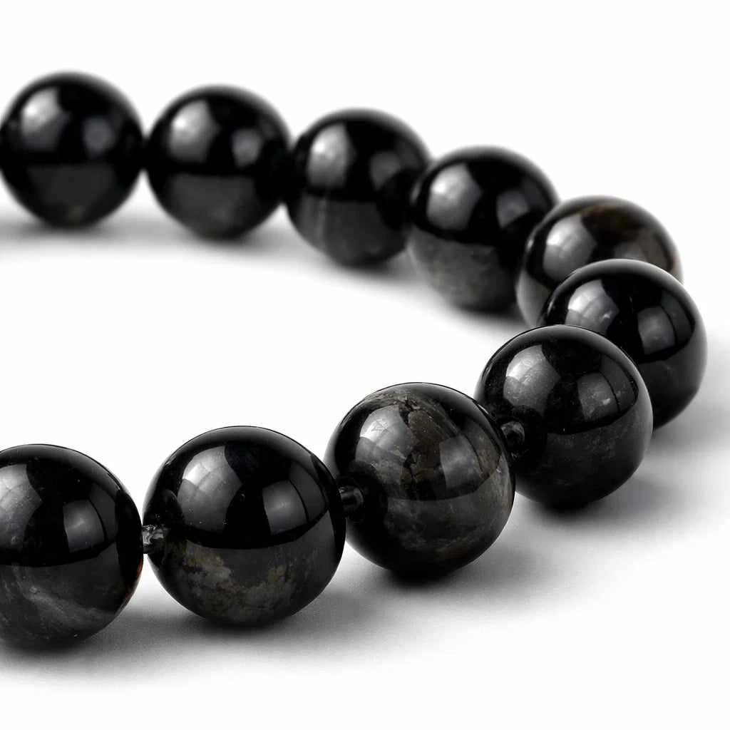 Natural Sulemani Hakik Crystal Bracelet – Vastu Remedy for Protection & Negative Energy Shield | 8mm Beads
