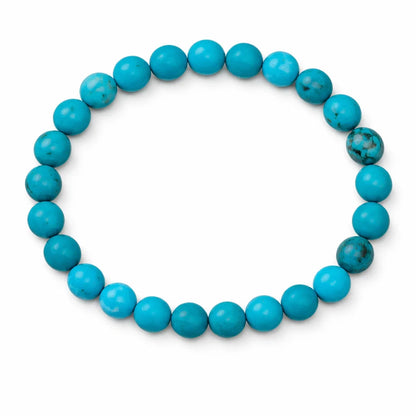 Firoza Turquoise Crystal Bracelet — Premium Vastu Remedy Stone of Protection for Good Luck & Prosperity