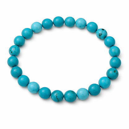 Firoza Turquoise Crystal Bracelet — Premium Vastu Remedy Stone of Protection for Good Luck & Prosperity