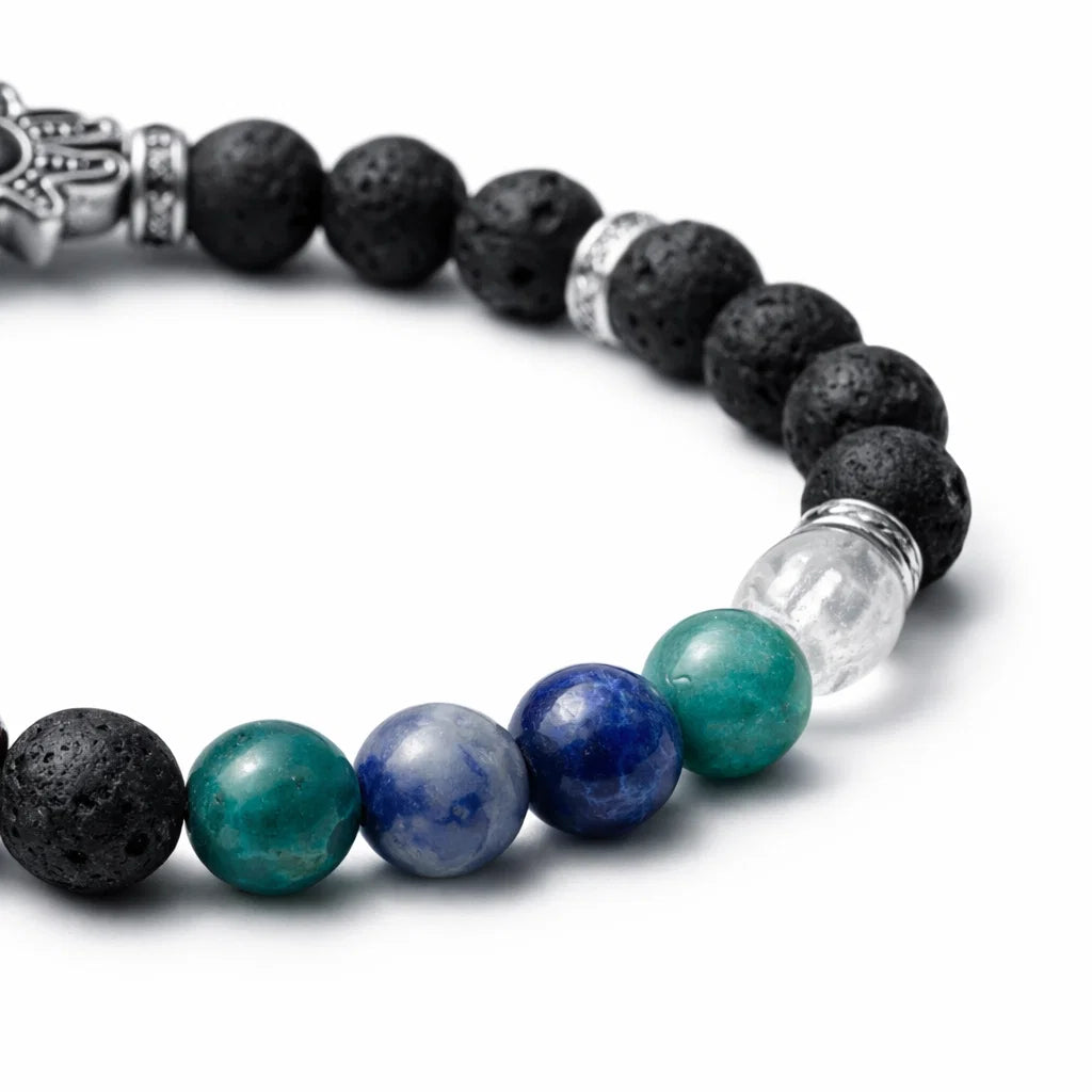 Premium Multi-Stone Healing Bracelet, Vastu Remedy for Blood Pressure & Stress Relief