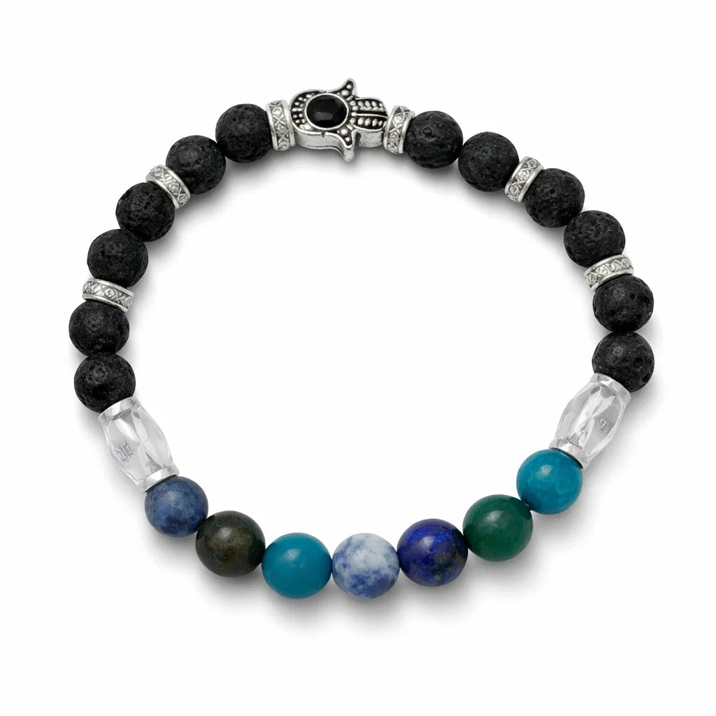 Premium Multi-Stone Healing Bracelet, Vastu Remedy for Blood Pressure & Stress Relief