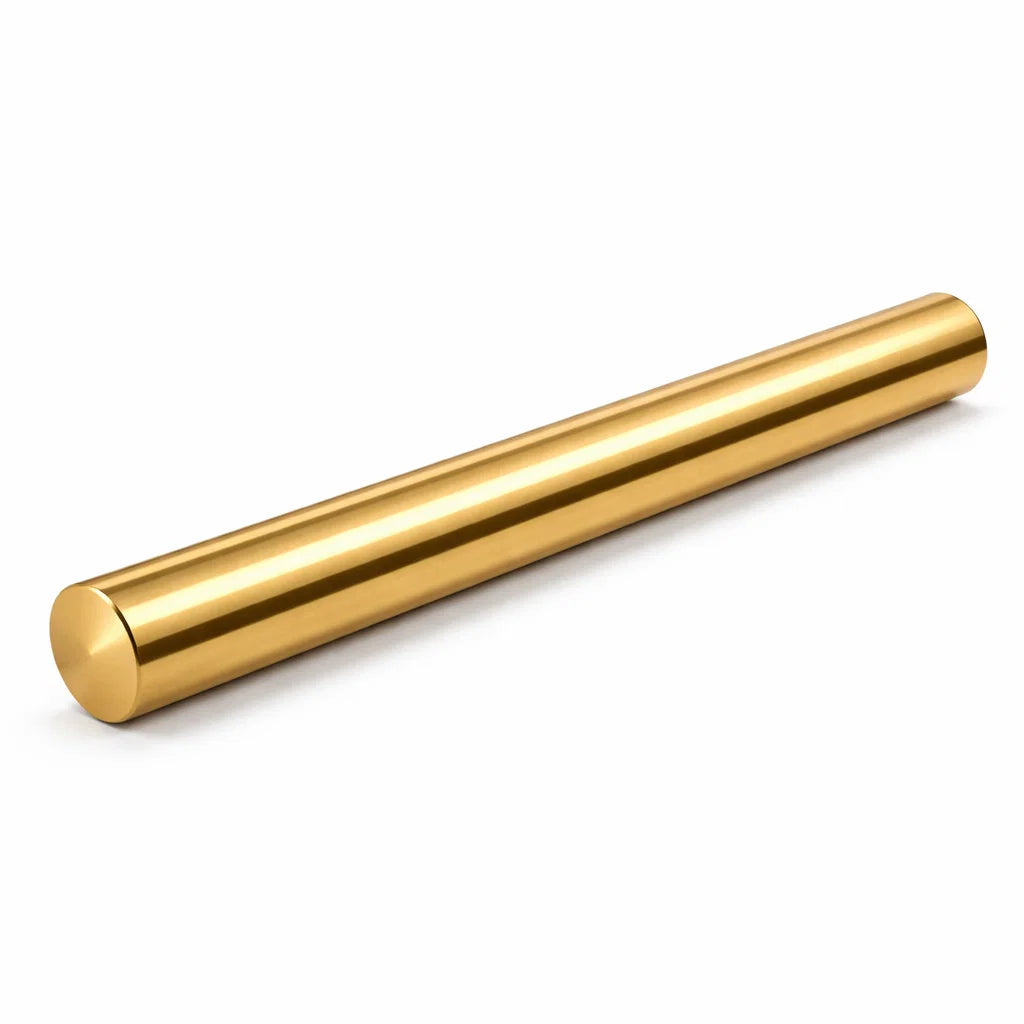 Brass Vastu Energy Rod – Vastu Remedy for North-East Health & Spiritual Harmony | Ideal for Prosperity Activation | 18 & 22 mm Thickness | 9 & 12 Inch Sizes