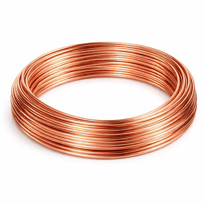 Pure Copper Wire Vastu Remedy for Main Door Installation (2mm & 4mm) - Energy Conductor Wire for Fire Zone Remedies, Plot Correction & Toilet Blocking Vastu Treatment in SE South by Vastu Mandir