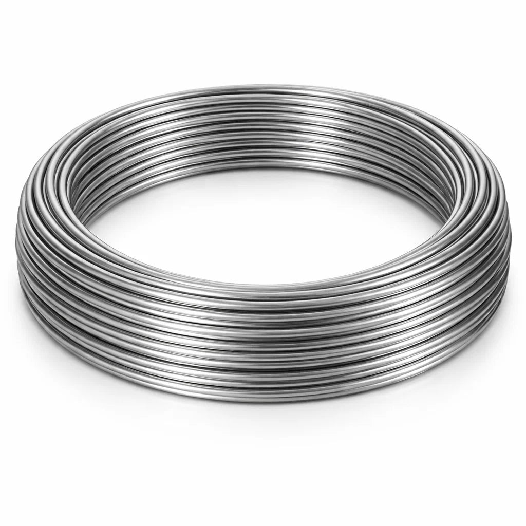 Stainless Steel Wire for Vastu Main Entrance & West Remedies (2mm 4mm Diameter) - Corrosion-Resistant Metal Wire for Communication Enhancement, Focus Improvement & Plot Extension Vastu Treatment by Vastu Mandir
