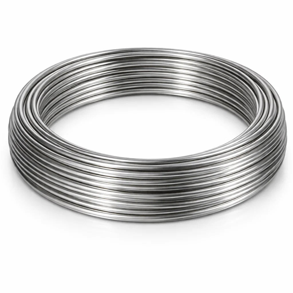 Stainless Steel Wire for Vastu Main Entrance & West Remedies (2mm 4mm Diameter) - Corrosion-Resistant Metal Wire for Communication Enhancement, Focus Improvement & Plot Extension Vastu Treatment by Vastu Mandir