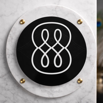 remium Infinity Dowsing Board 9 Inch for Vastu Remedy Verification — Acrylic Pendulum Chart with Infinity Symbol for Energy Detection & Spiritual Guidance Vastu Remedy By Vastu Mandir