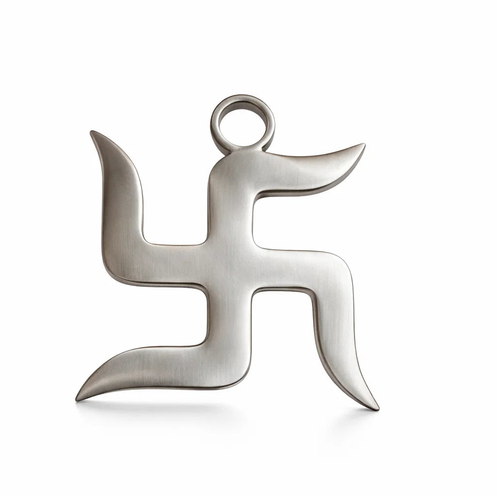 Premium Zinc Swastik Vastu Remedy for Home & Office — Rust-Resistant Dosh Nivaran Symbol | Vastu Mandir