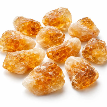 Raw Citrine Merchant Stone – Vastu Remedy for Abundance & Financial Success | Ideal for Money Altars & Business Desks | 100g / 500g / 1kg