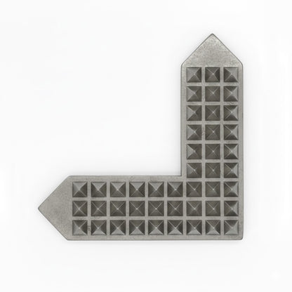 Metal Pyramid Angle 3.5 inch for Vastu Remedy & Corner Correction Copper, Brass & Lead L-Shaped Pyramid for Missing Corners & Directional Vastu Dosh Nivaran By Vastu Mandir