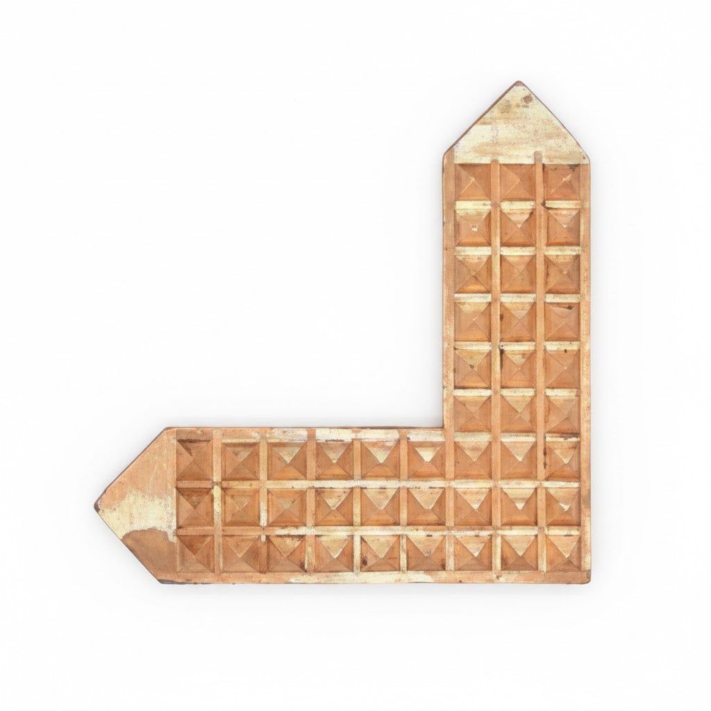 Metal Pyramid Angle 3.5 inch for Vastu Remedy & Corner Correction Copper, Brass & Lead L-Shaped Pyramid for Missing Corners & Directional Vastu Dosh Nivaran By Vastu Mandir